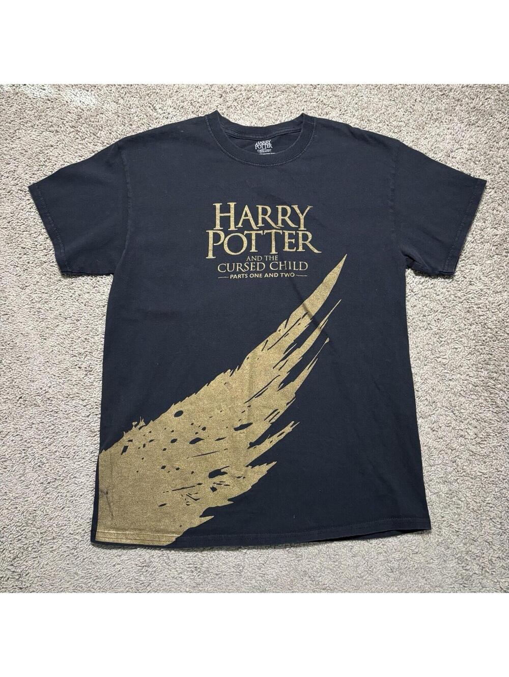 Harry Potter And The Cursed Child Parts 1 2 Palace Theater London Shirt Men’s M